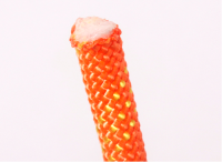 Colored mountaineering rope